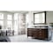 James Martin Vanities Brittany 60in Single Vanity, Burnished Mahogany w/ 3 CM Ethereal Noctis Quartz Top 650-V60S-BNM-3ENC - alternate 3